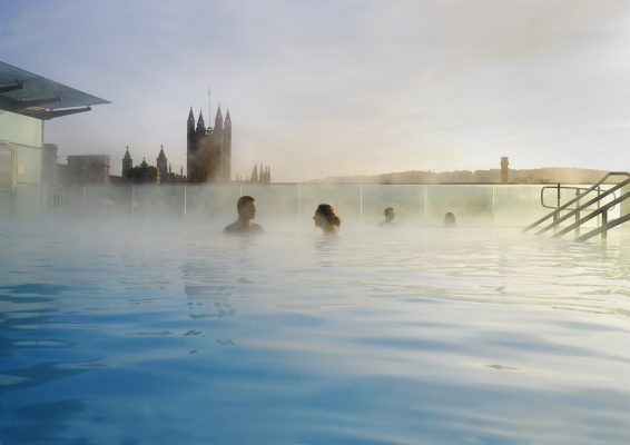 thermae spa steam evening